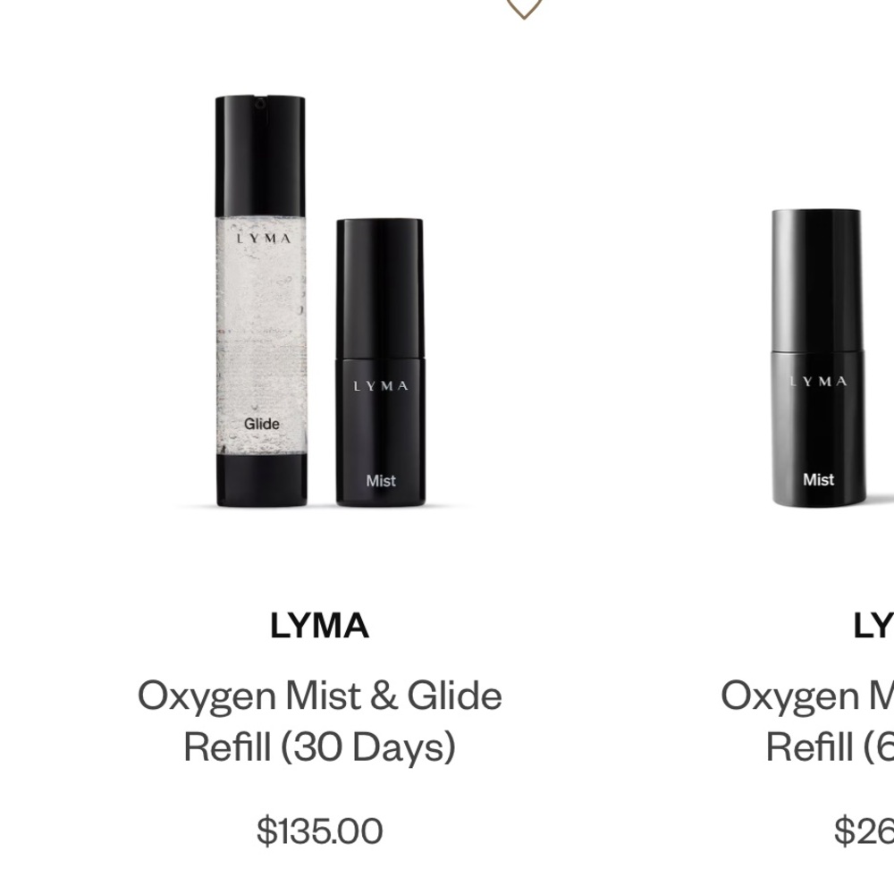 LYMA Glide and Mist